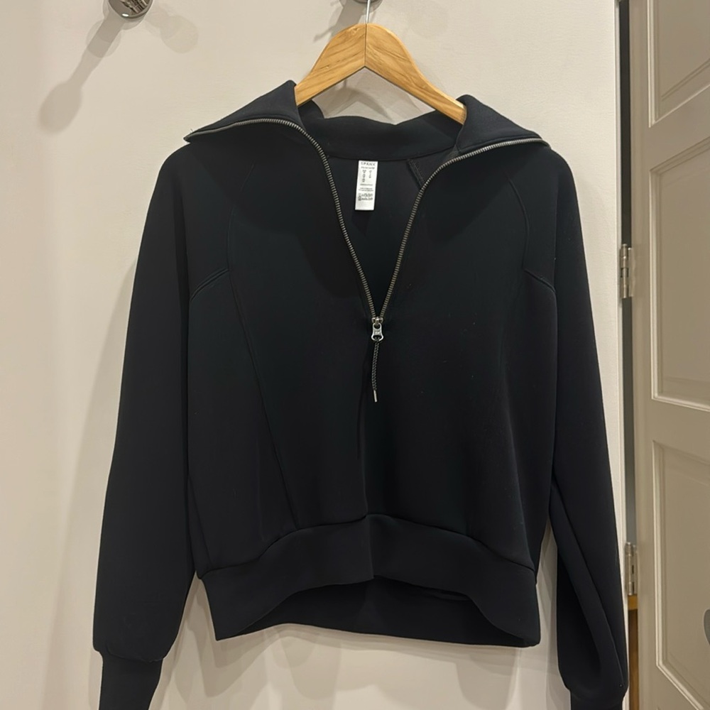 Spanx air essentials half zip